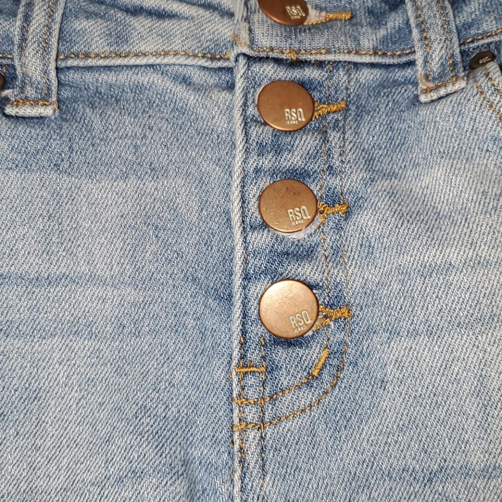 RSQ High Rise ankle skinny Jeans Girls Size 16 - Picture 2 of 9